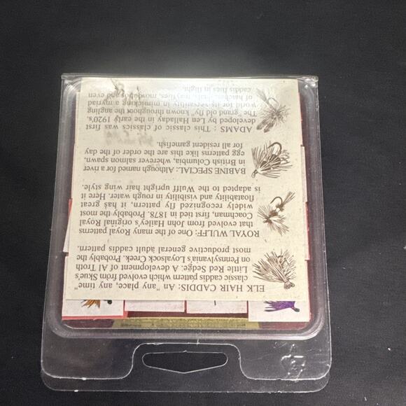 Vtg 1995 SET of 16 Stamp Exchange FLY FISHING Foam Mounted RUBBER STAMPS - Picture 2 of 2